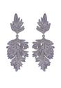 Blue Diva Leaf Shaped Drop Earrings, Image 1 of 5