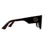 Black Gucci Black Square Black with Havana Grey GG1663S, Image 4 of 4