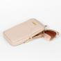 Beige Etre Beige Faux Leather Glasses Case, Image 2 of 3
