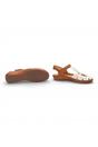 White Womens Comfort Wedge Sandals P-Vallarta, Image 6 of 8