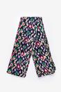 Navy Blue Sarta Navy Blue Spotted Abstract Lightweight Scarf, Image 3 of 3