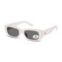 Pink Montana Pink Rectangle Transparent Pink Smoke Polarized MP65, Image 2 of 3