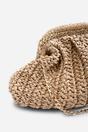 Tan Where's That From Tan Naya Raffia Crochet Clutch, Image 5 of 6