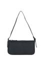 Black 'Tesoro Pelle' Plain Shoulder Bag, Image 3 of 3