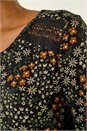 Green Printed Lace Stretch Top, Image 5 of 5