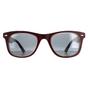 Red Square Burgundy Rubbertouch Grey Polarized MP41 Sunglasses, Image 1 of 4