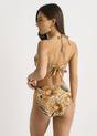 Multi Gini London Multi Gini London Animal Floral Print Bikini Bottom, Image 2 of 4