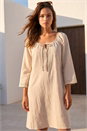 Stone Petite Lace Trim Dress, Image 1 of 4