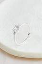 Silver Sterling Silver CZ Sparkly Ring, Image 1 of 3