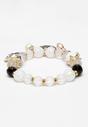 Black Boho Shell Seed Bead Bracelet, Image 3 of 6