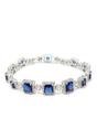 Blue Diva Square Box Chain Bracelet, Image 1 of 6