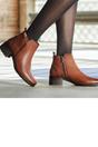 Brown Womens Everyday Ankle Heel Boots-W6W8950, Image 6 of 8