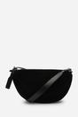 Black 'Cloud' Suede Crossbody Shoulder Bag, Image 2 of 3