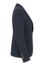 Navy Infinity Leather Navy Women's Navy Tweed Formal Blazer, Image 5 of 7