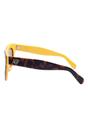 Black Retro Round-Frame Fashion Sunglasses, Image 3 of 7