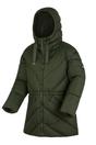 Khaki Rusey Quilted Padded Jacket, Image 3 of 5