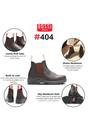 Dark Brown Leather Outdoor Chelsea Boots-Spinifex, Image 3 of 6