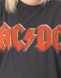Grey AC/DC Dress Oversized Short Sleeved T-Shirt, Image 6 of 6