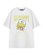 White Hello Kitty Keroppi XX-Large T-Shirt, Image 1 of 6