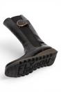 Black Womens Leather Knee-High Boots-SOIF360, Image 5 of 5