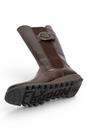 Brown Womens Leather Knee-High Boots-SOIF360, Image 5 of 5