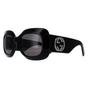 Black Gucci Black Square Black with Silver Grey GG1695S, Image 2 of 6
