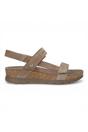 Grey Womens Durable Wedge Sandals Selma B18, Image 1 of 8