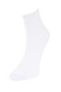 Multi 6 Pack Cotton Ribbed Knit Crew Socks, Image 5 of 5