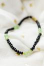 Green Beaded Nazar Mangalsutra Bracelet, Image 1 of 1