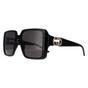 Black Square Black with Gold Grey GG1692S, Image 2 of 6