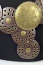 Brown Large Disc Belt, Image 2 of 2