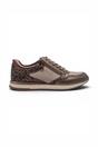 Taupe Faux Leather Sneakers - 23613, Image 1 of 7
