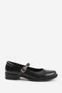 Black 'Hawthorn' Low Heel Loafer With Strap, Image 4 of 6