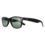 Black Ray-Ban Black Rectangle Black Green Sunglasses, Image 2 of 6