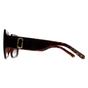 Brown Marc Jacobs Brown Square Havana Brown Gradient MARC 647/S, Image 3 of 4