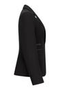 Black Infinity Leather Black Womens 3 Piece Black Formal Office Suit, Image 8 of 8