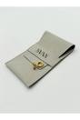 Gold Mini Huggie Hoop with Clear Stones, Image 1 of 5