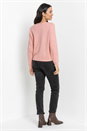 Pink Star Motif Embellished Christmas Jumper, Image 2 of 4
