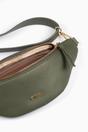 Khaki Etre Khaki Faux Leather Bum Bag, Image 2 of 2