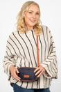 Navy Blue Etre Navy Blue Plain Crossbody Camera Bag, Image 1 of 3