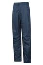 Navy Spray Waterproof Trousers, Image 3 of 4