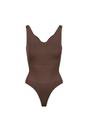 Brown Sweetheart Sculpting Bodysuit, Image 1 of 5