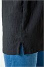 Black Petite Woven Kimono Jacket, Image 5 of 5