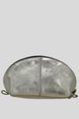 Gold 'Philippa' Real Leather Makeup Bag, Image 3 of 4