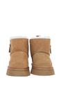 Tan 'Hetty' Sheepskin Thick Sole Boots, Image 1 of 4