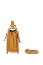 Ochre Compact Handbag With Detachable Crossbody Strap, Image 4 of 4
