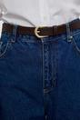 Multi Double Pack Oval Buckle Slim Women’s Belt Set, Image 3 of 3