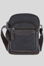 Brown Leather Company Brown 'Sicily' Real Leather Compact Crossbody Bag, Image 1 of 5