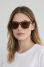 Brown Classic Wayfarer Plastic Frame Sunglasses, Image 1 of 5