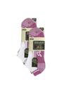 White 6 Pack Trainer Cushioned Sport Socks, Image 2 of 2